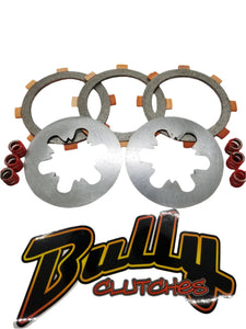 Bully Clutch Rebuild Kit - 3 Disc - (Select Spring Color)